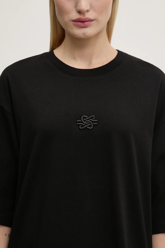 Filling Pieces t-shirt bawełniany Boxy Embroidered 74413791861