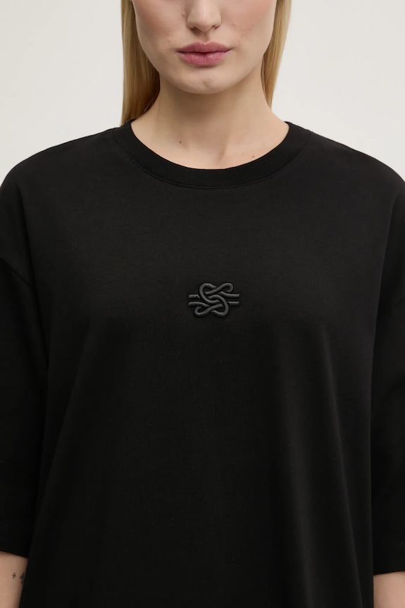 Filling Pieces t-shirt bawełniany Boxy Embroidered 74413791861