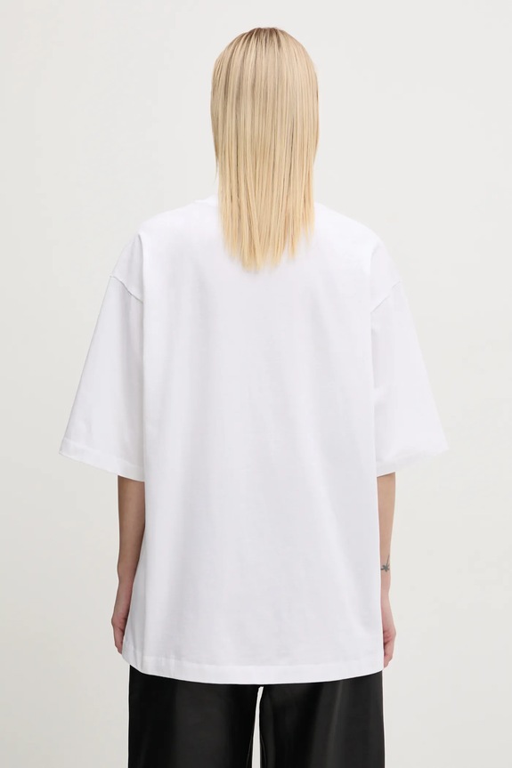 Filling Pieces T-shirt bawełniany Boxy Embroidered 74413791901