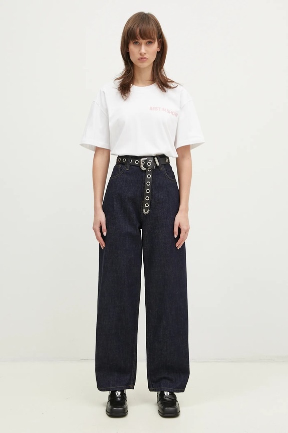 JW Anderson t-shirt bawełniany Best In Show Back Print T-Shirt JT0252.PG0772.001