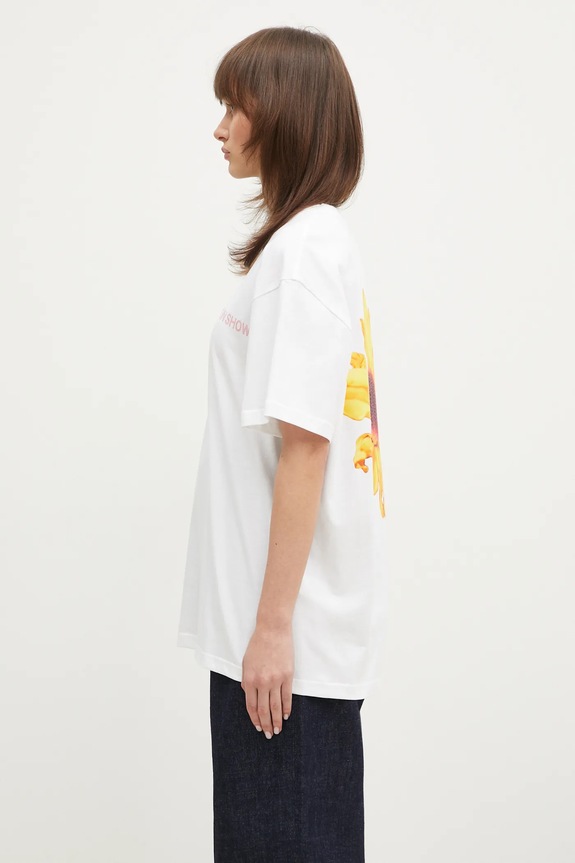 JW Anderson t-shirt bawełniany Best In Show Back Print T-Shirt biały JT0252.PG0772.001