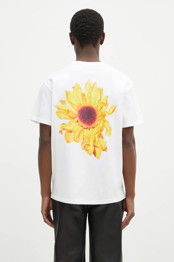 JW Anderson t-shirt bawełniany Best In Show Back Print T-Shirt JT0252.PG0772.001 biały