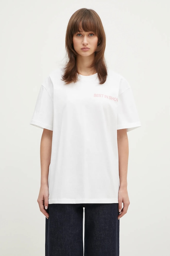 JW Anderson t-shirt bawełniany Best In Show Back Print T-Shirt JT0252.PG0772.001
