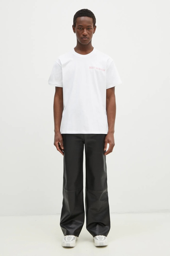 JW Anderson t-shirt bawełniany Best In Show Back Print T-Shirt JT0252.PG0772.001