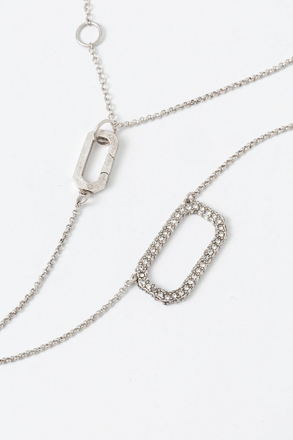 AllSaints collana 37527135SLV041 argento AW25