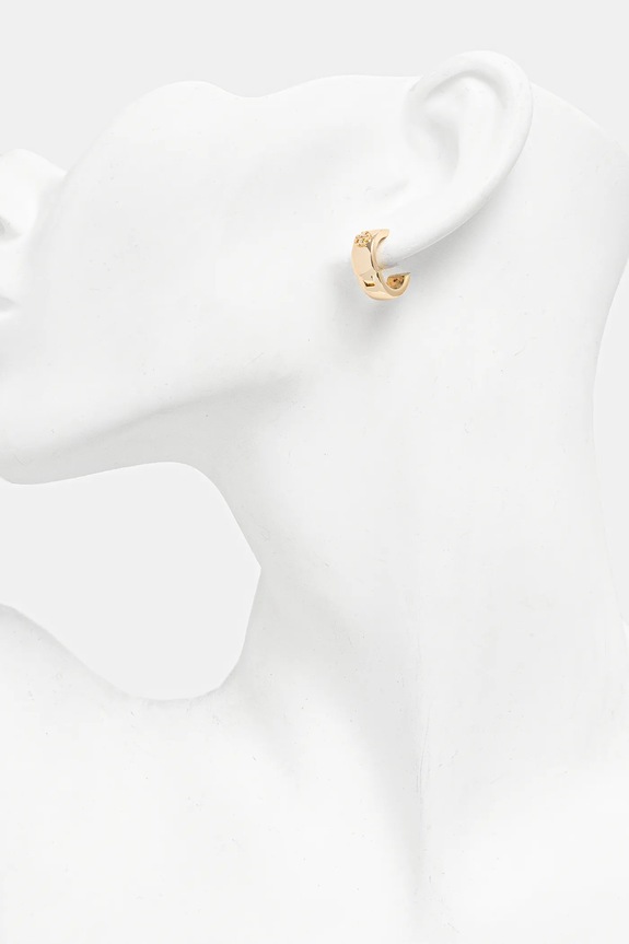 Doplnky Náušnice Tory Burch Kira 164620.720 zlatá