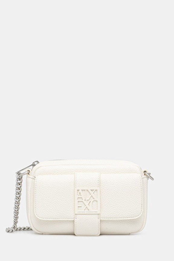 Armani Exchange geantă pentru femei, cu imitație de piele nu incape in A4 bej XW000324.AF11902.