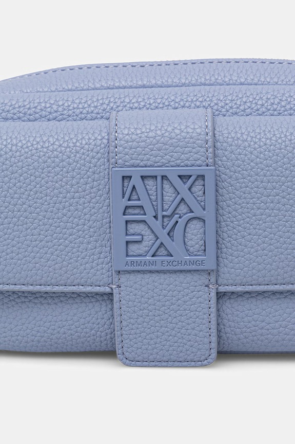Akcesoria Armani Exchange torebka damska z imitacji skóry XW000324.AF11902. niebieski