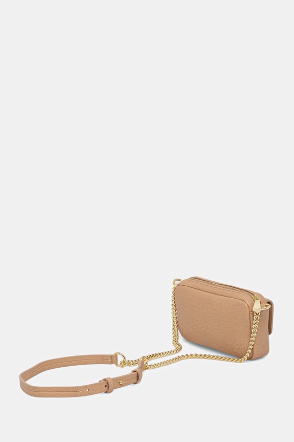Akcesoria Armani Exchange torebka damska z imitacji skóry XW000324.AF11902. beżowy