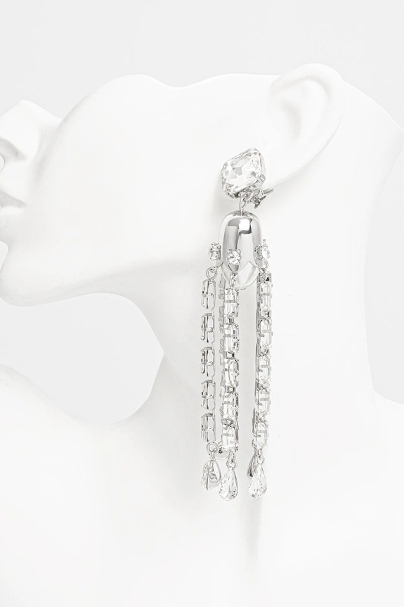 Dodaci Naušnice na klipse Weekend Max Mara CALLAS 2525756095600 srebrna