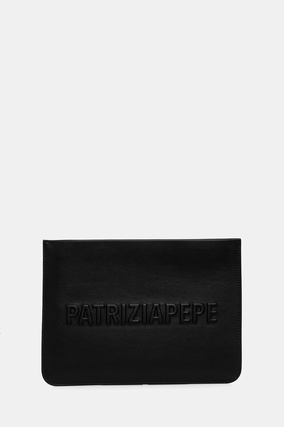 Patrizia Pepe astuccio per trucchi in pelle nero 2Q0009.L113