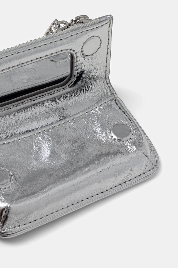 Accesorii ZADIG&VOLTAIRE breloc de piele LWOG02283 argintiu