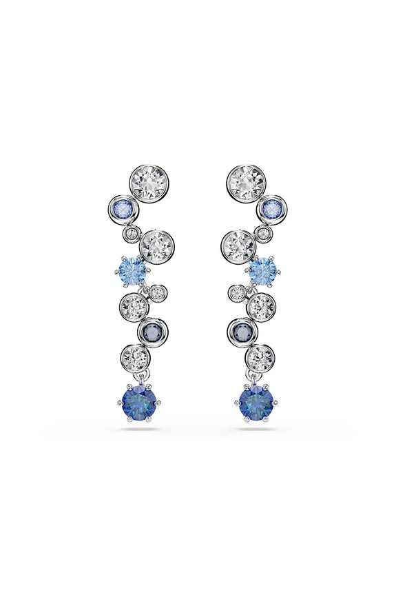 Swarovski kolczyki CONSTELLA cyrkonia niebieski 5732775