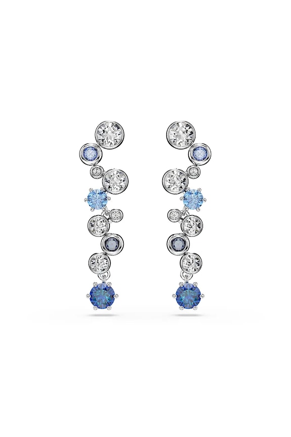 Swarovski kolczyki CONSTELLA cyrkonia niebieski 5732775