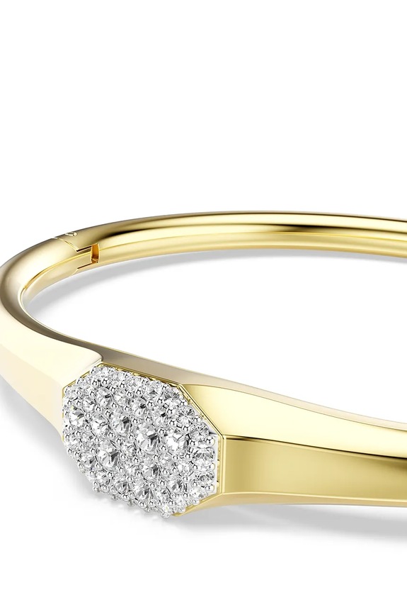 Swarovski brățară DEXTERA aur 5724598
