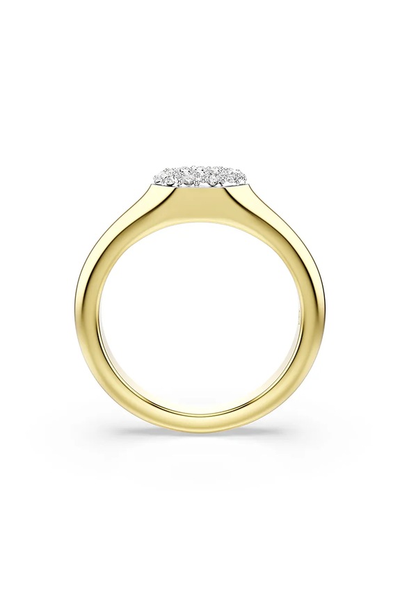 Swarovski pierścionek DEXTERA złoty 5732852