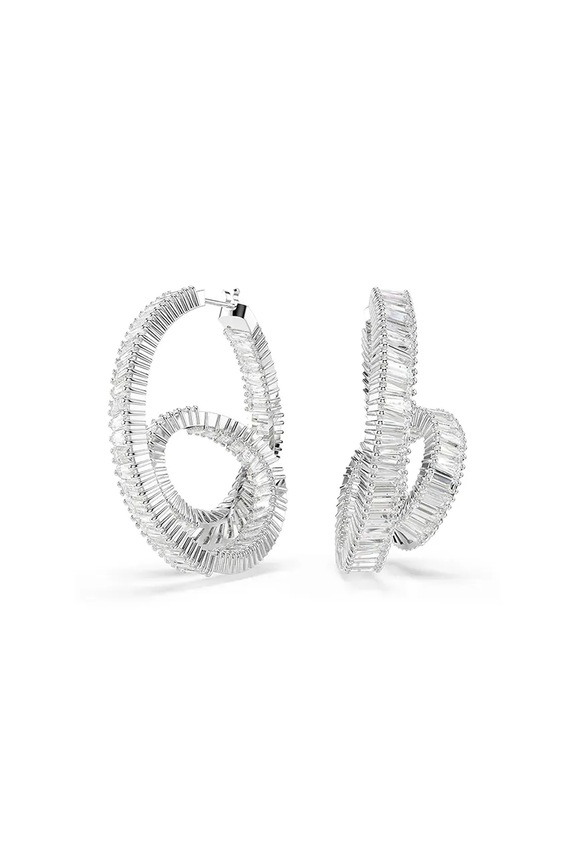 Swarovski cercei MATRIX zirconiu cubic argintiu 5727113