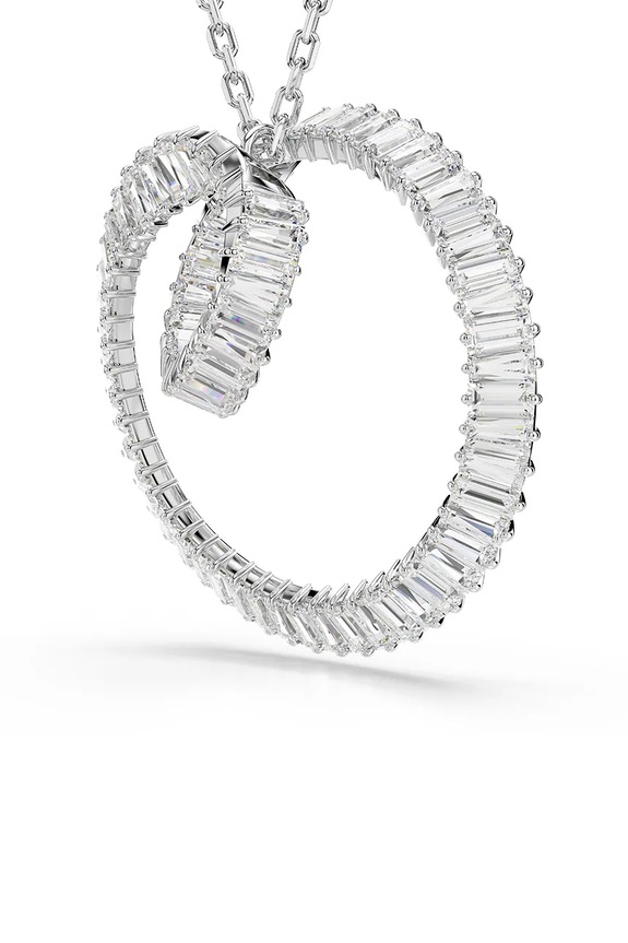 Swarovski colier MATRIX argintiu 5727114