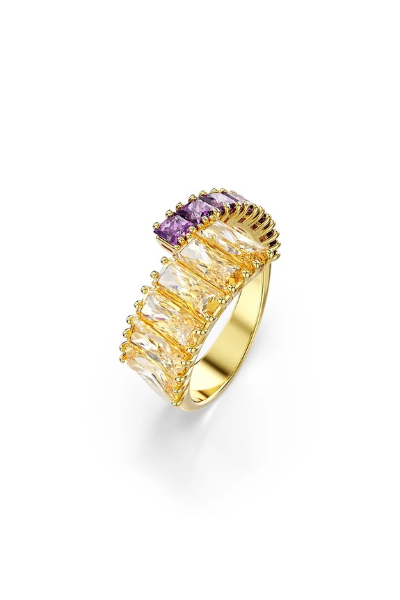 Doplnky Prsteň Swarovski MATRIX 5722448 zlatá