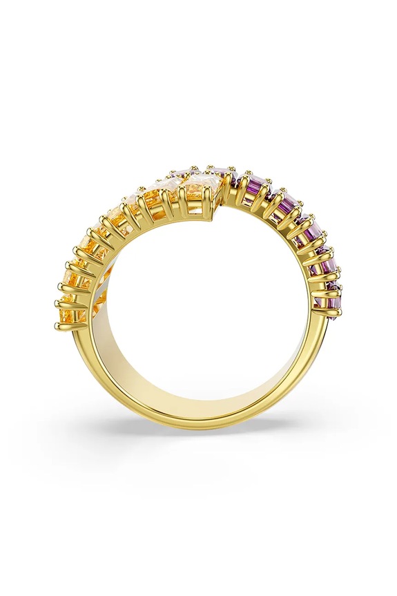 Prsteň Swarovski MATRIX zlatá 5722448