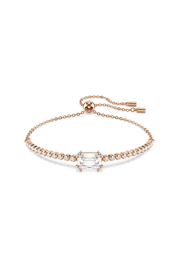Swarovski brățară MATRIX zirconiu cubic aur 5730706