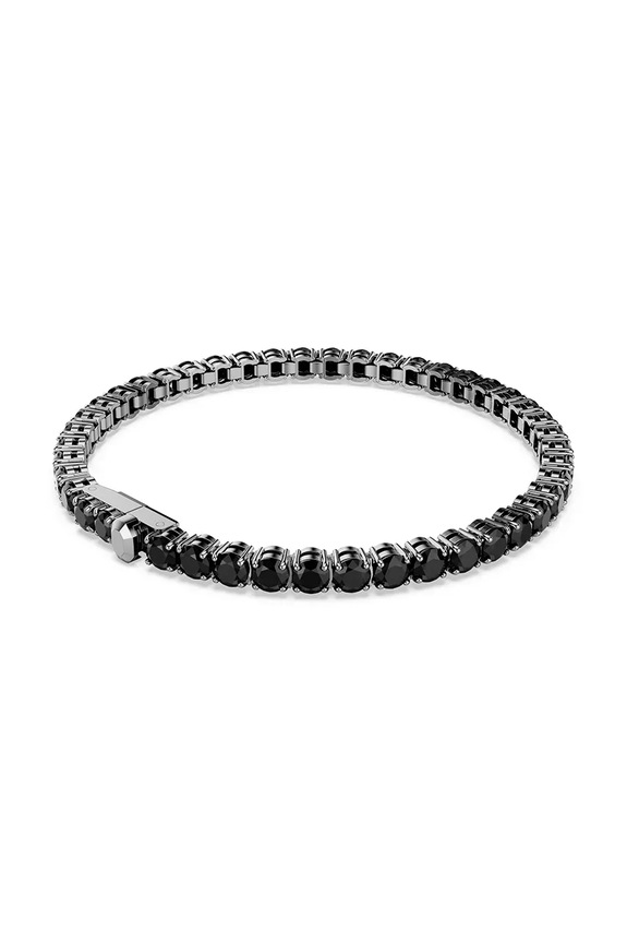 Swarovski brățară MATRIX 5696031 negru