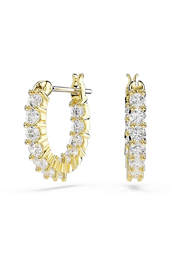 Naušnice Swarovski MATRIX cirkonij zlatna 5733398