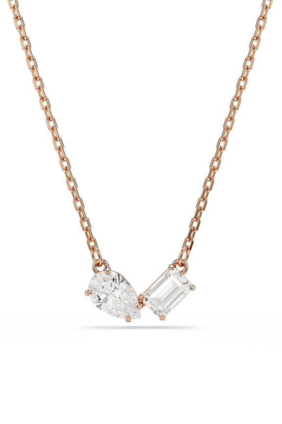 Náušnice a náhrdelník Swarovski MESMERA 5734246 zlatá