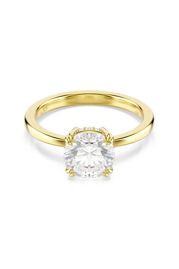 Swarovski pierścionek STILLA cyrkonia złoty 5723334