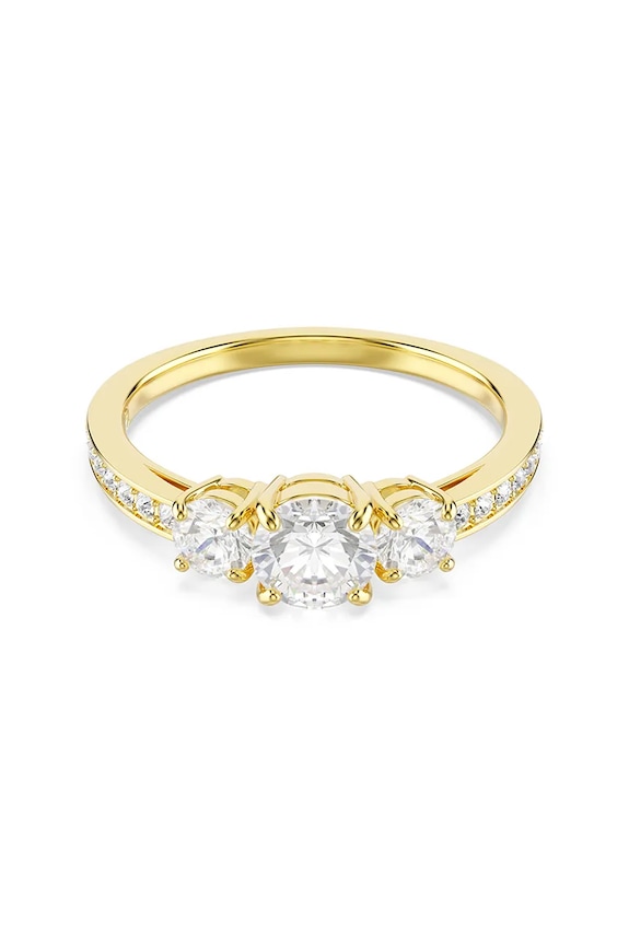 Swarovski pierścionek STILLA złoty 5723294