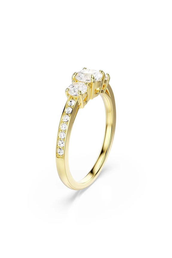 Akcesoria Swarovski pierścionek STILLA 5723294 złoty