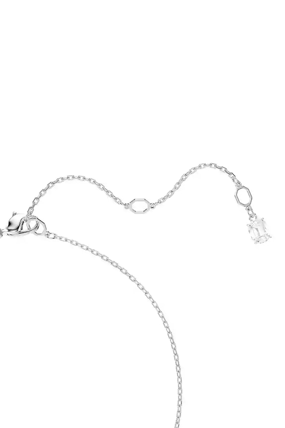 Accesorii Swarovski colier SWAN 5723387 argintiu