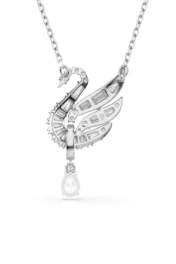 Swarovski colier SWAN 5723387 argintiu