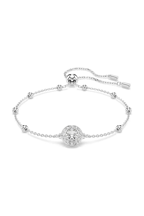 Swarovski brățară UNA Cristal Swarovski argintiu 5733196