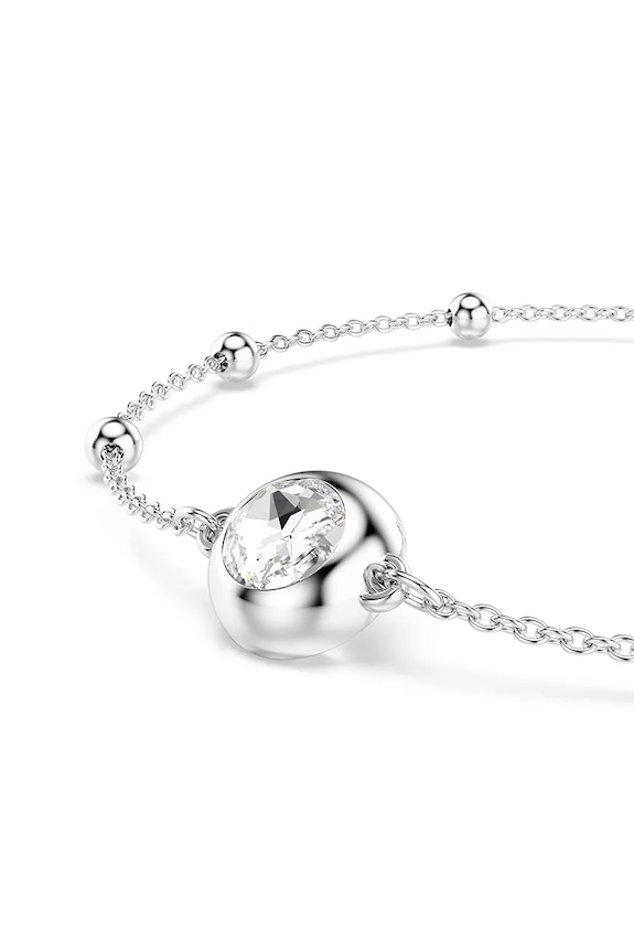 Swarovski brățară UNA argintiu 5733196