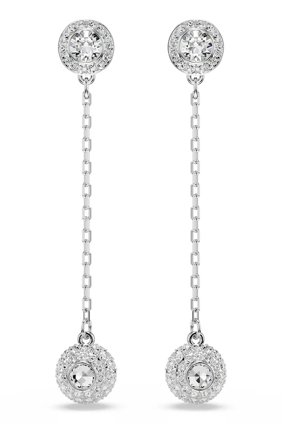 Σκουλαρίκια Swarovski UNA κρύσταλλο Swarovski ασημί 5732273