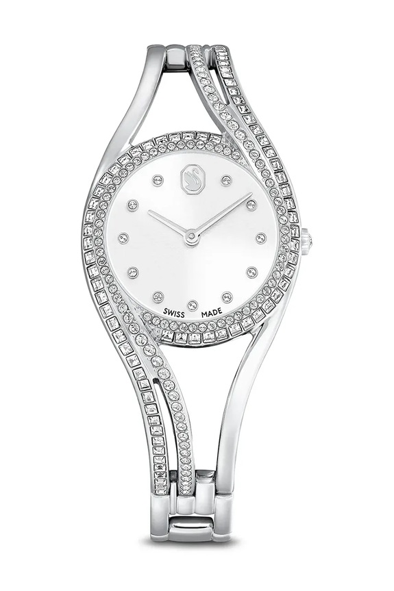 Swarovski ceas HYPERBOLA argintiu 5689432
