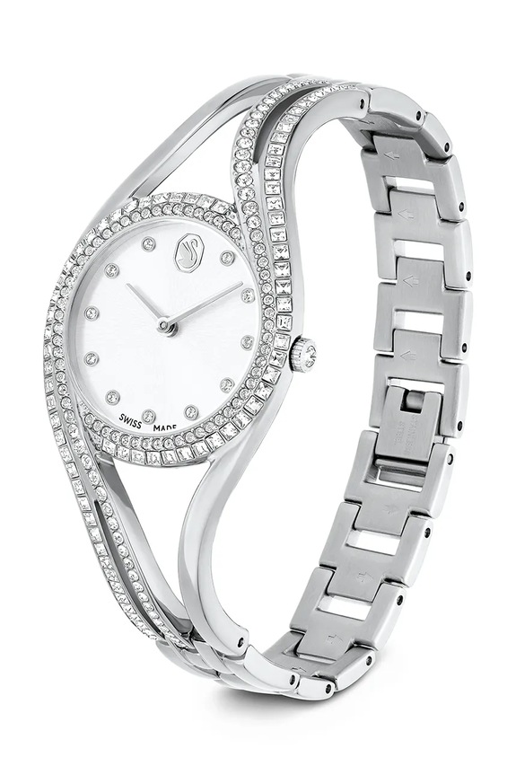 Swarovski ceas HYPERBOLA 5689432 argintiu AA00