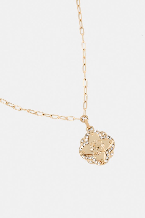 Guess bransoletka WILD FLOWER JUBB05.509JW złoty AW25