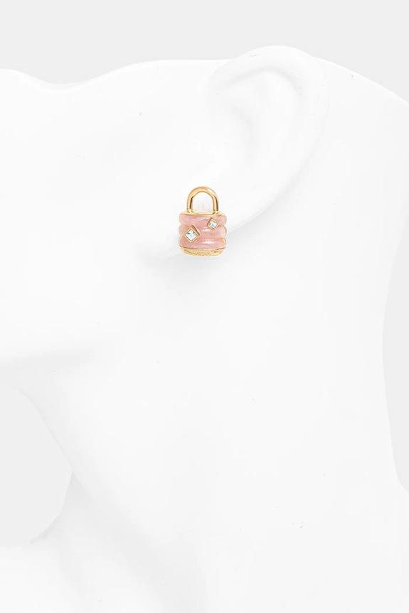 Akcesoria Guess kolczyki GUESS MY SECRET JUBE05.414JW złoty