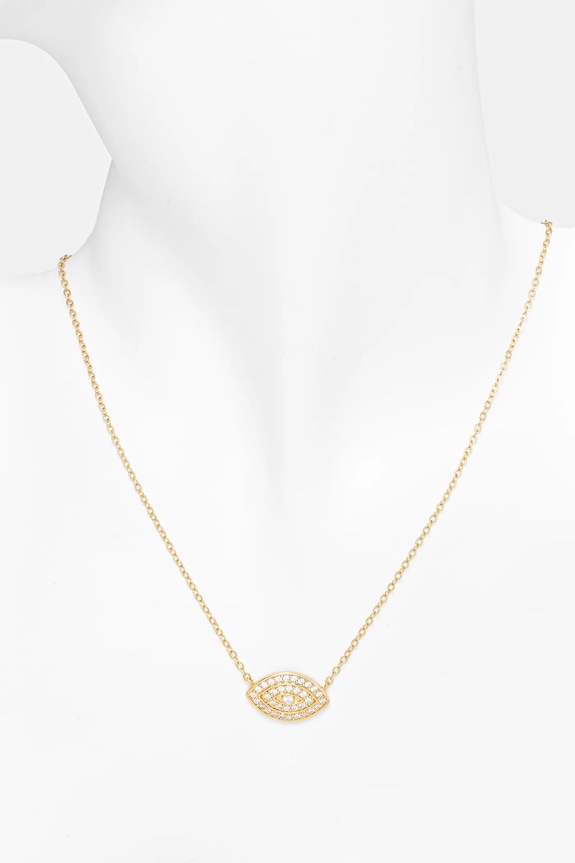 Kiegészítők Aldo aranyozott nyaklánc EYENECKLACE.972 arany