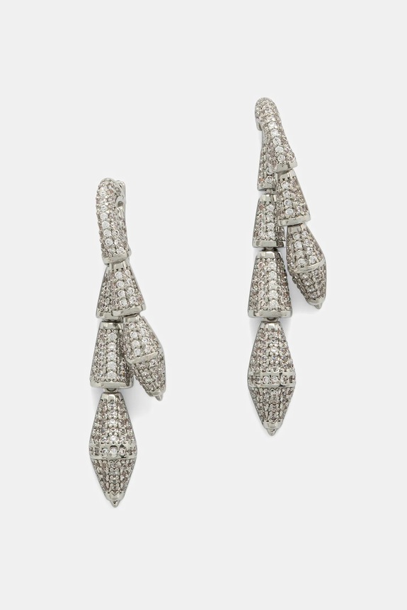 Aldo orecchini altro argento SERRPENTE.973