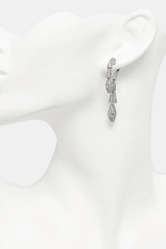 Accessori Aldo orecchini SERRPENTE.973 argento