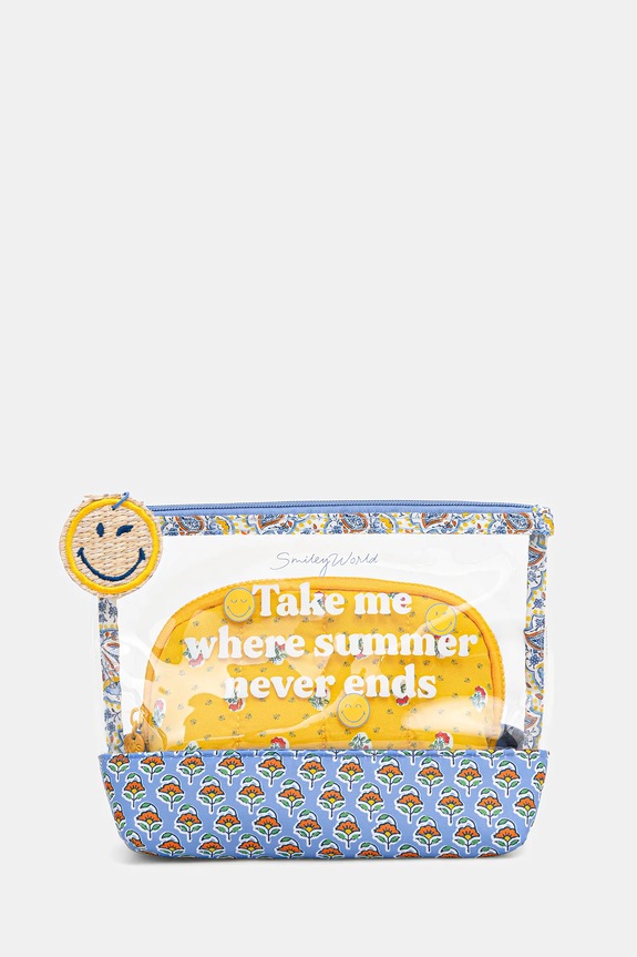 Kozmetička torbica women'secret 2-pack plava 4842930