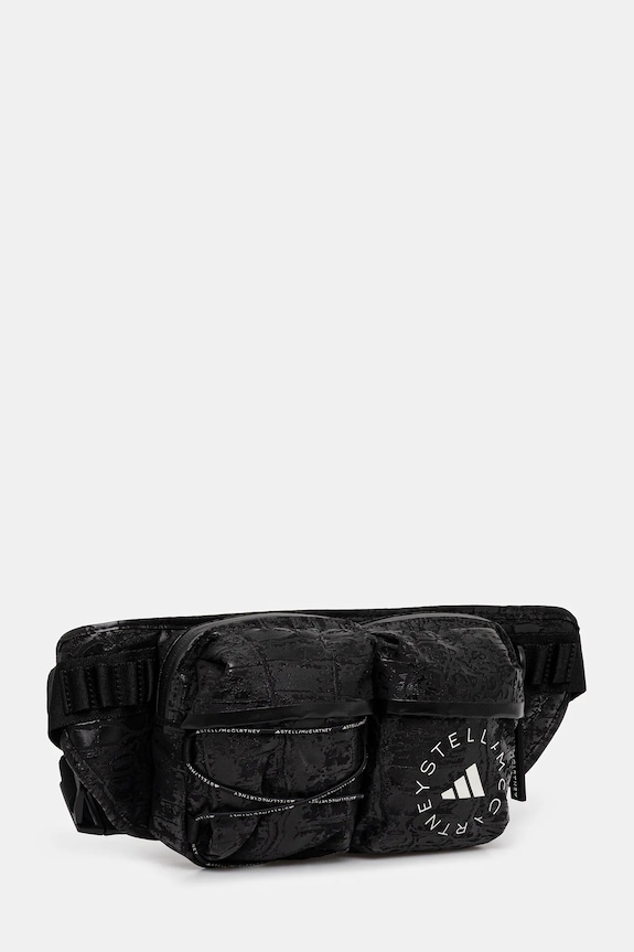 adidas by Stella McCartney borsetă sportivă JY4201 negru AW25