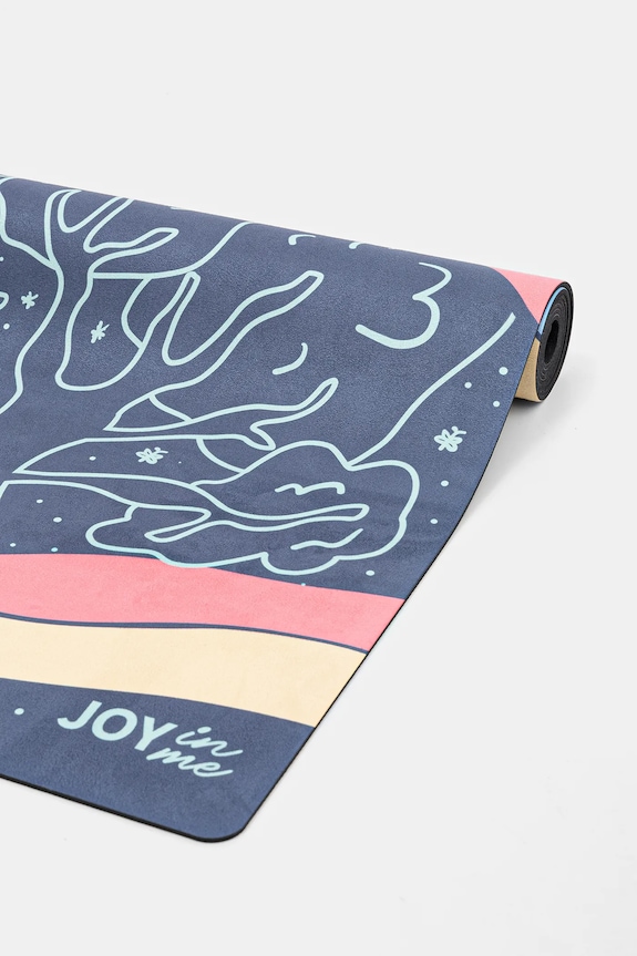 Accesorii JOYINME saltea de yoga Mata FLOW Butterfly Effect Mata.FLOW.Butterfly.Eff albastru