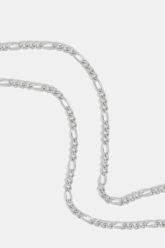 Tom Wood silver necklace Bo Chain Medium 101263 silver AW25