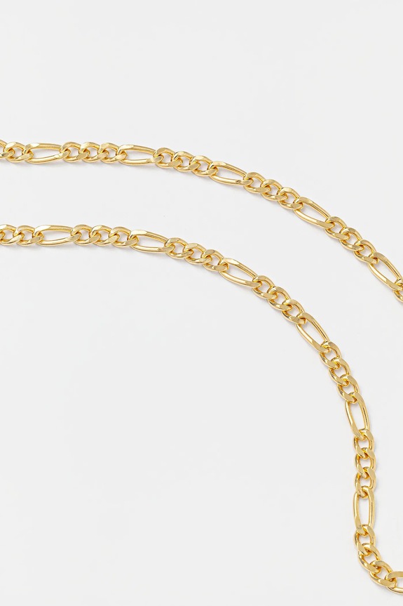 Позолочене кольє Tom Wood Bo Chain Medium Gold 101266 золотий AW25