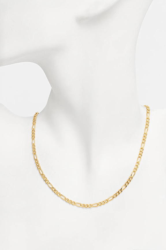 Аксесуари Позолочене кольє Tom Wood Bo Chain Medium Gold 101266 золотий