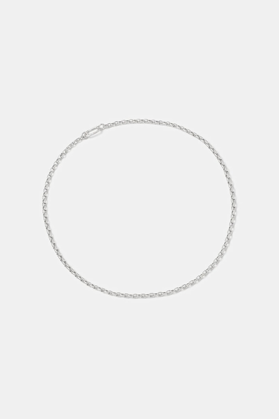 Tom Wood naszyjnik srebrny Lee Chain Thick srebro srebrny 101492